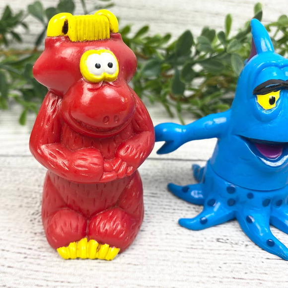 Vintage 1991 Burger King Wendys Kids Club Toy Set of Three - Picture 2 of 9